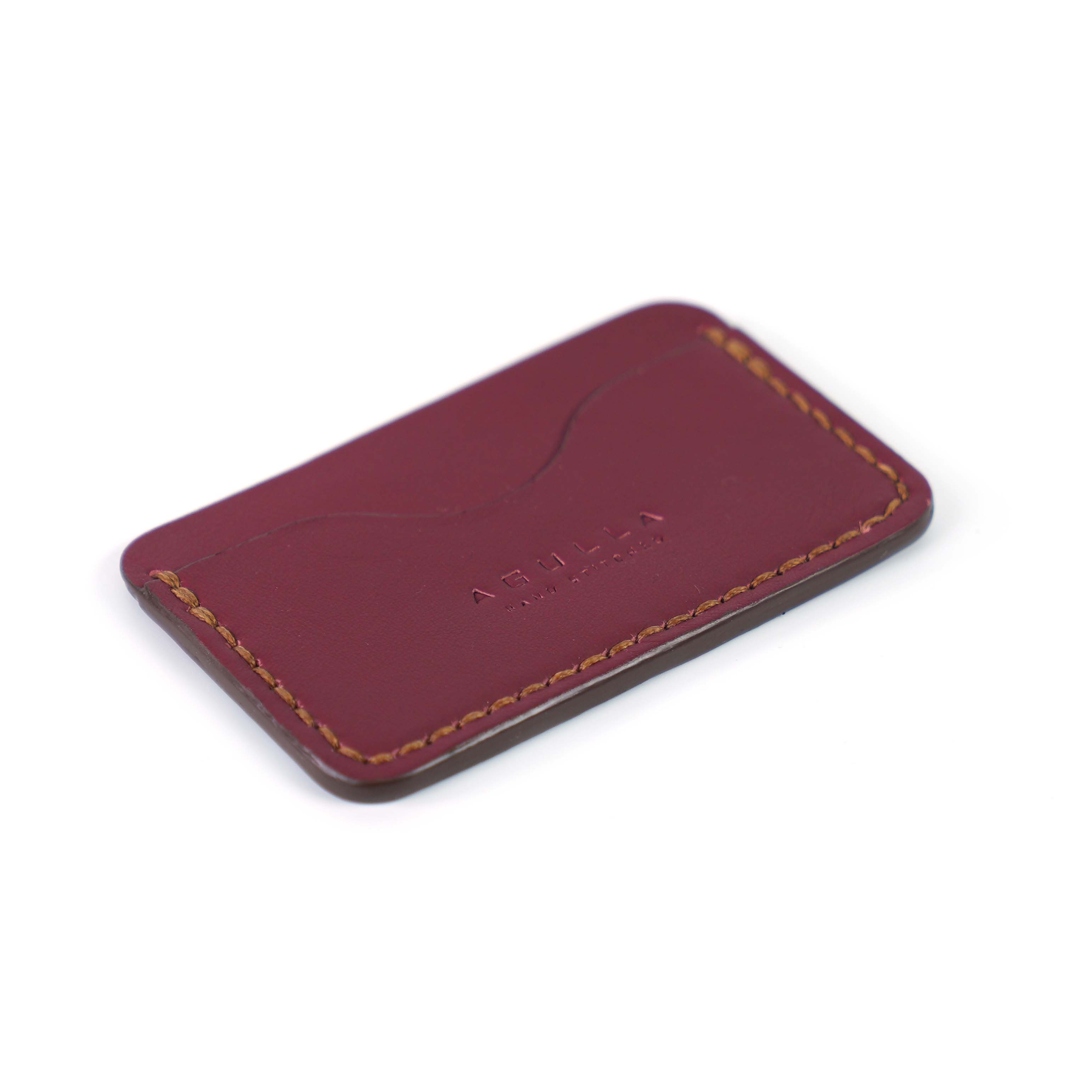 Aaron Cardholder - Burgundy