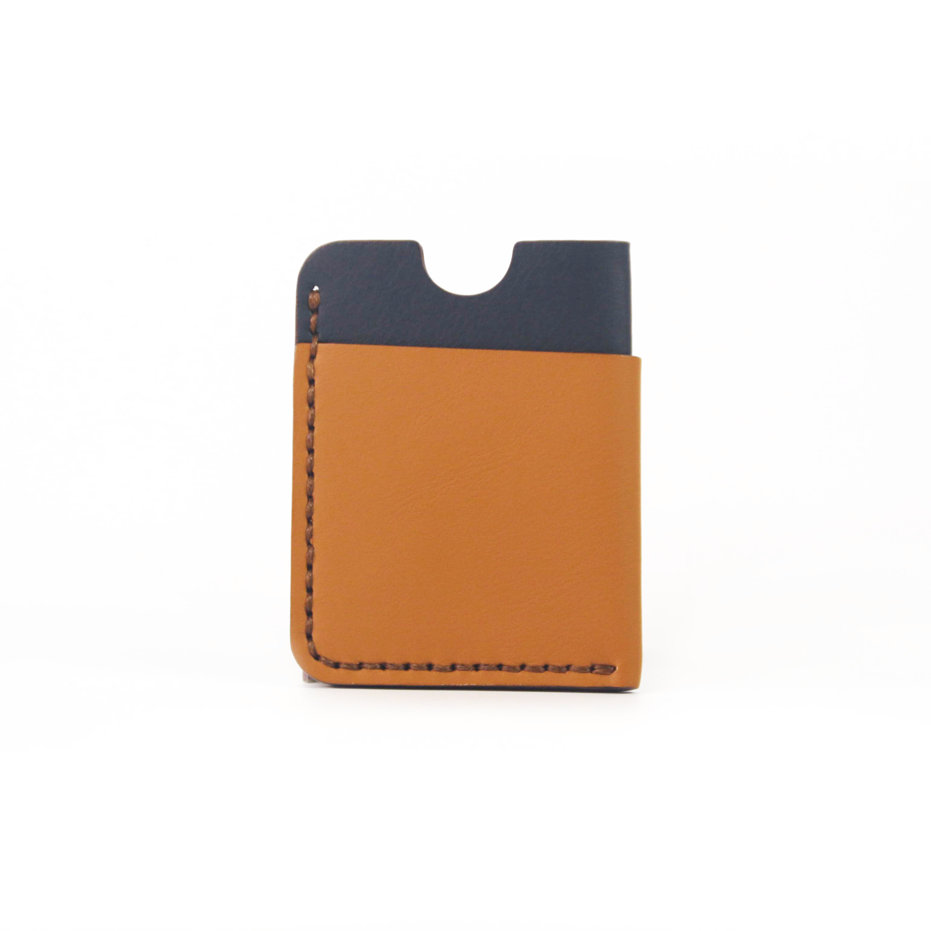 Abel Cardholder - Navy & Ginger