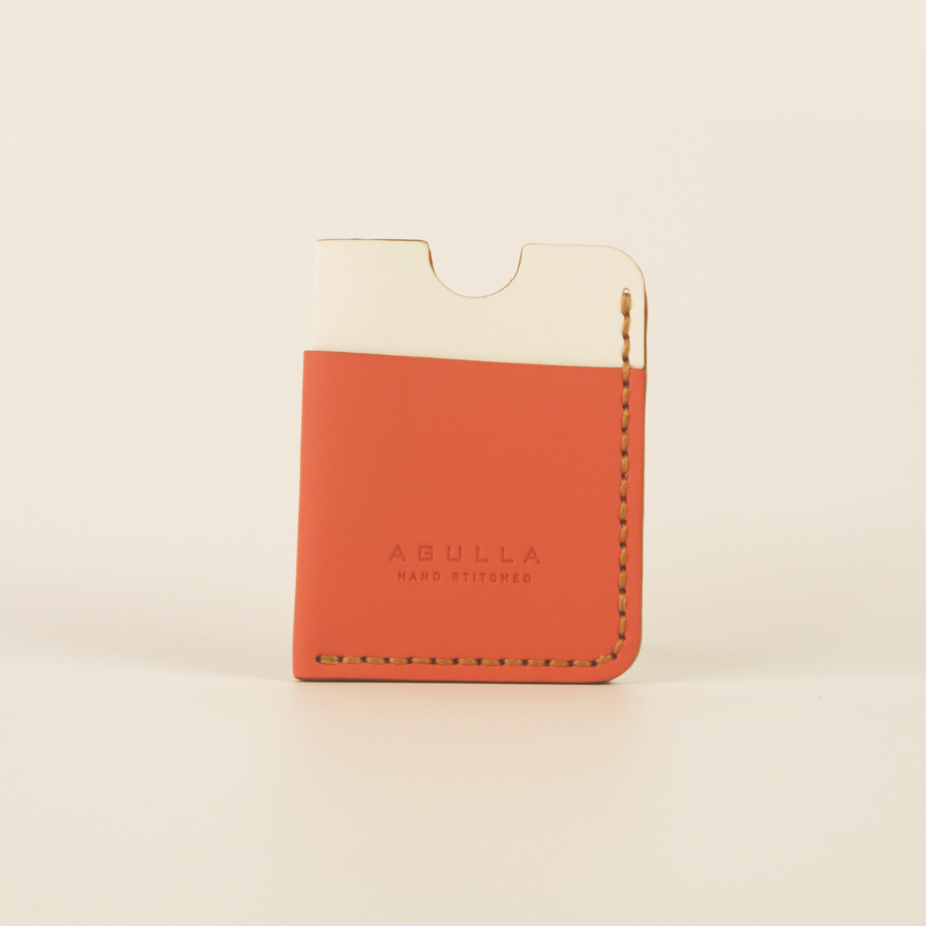 Abel Cardholder - Off-White & Sunset