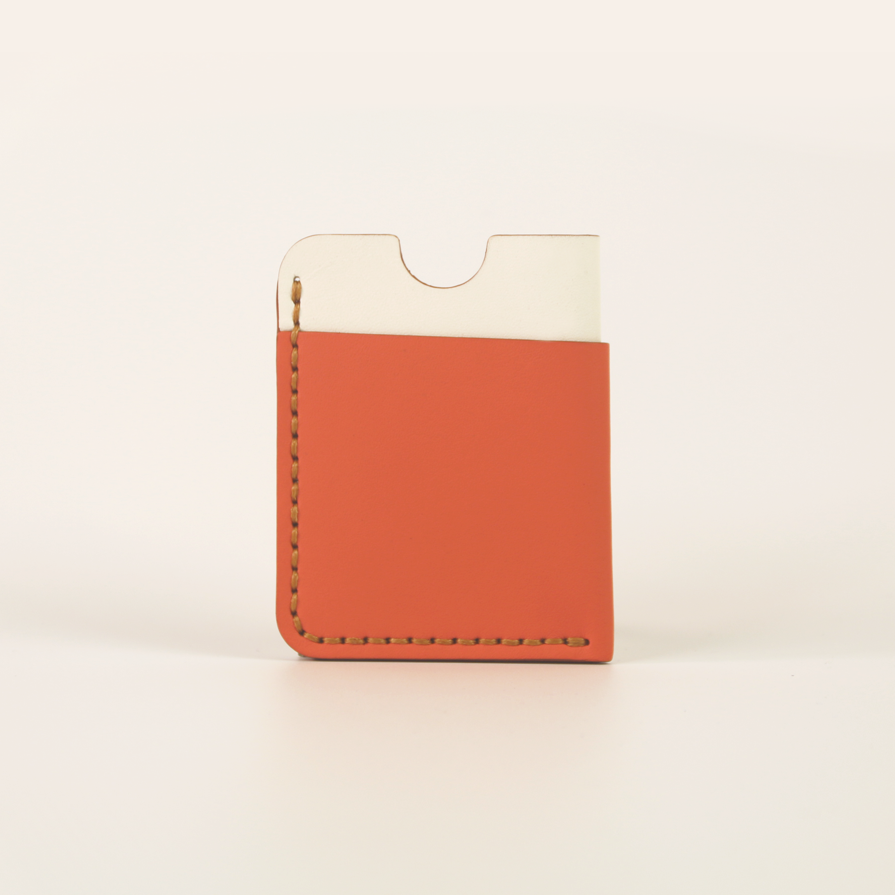 Abel Cardholder - Off-White & Sunset