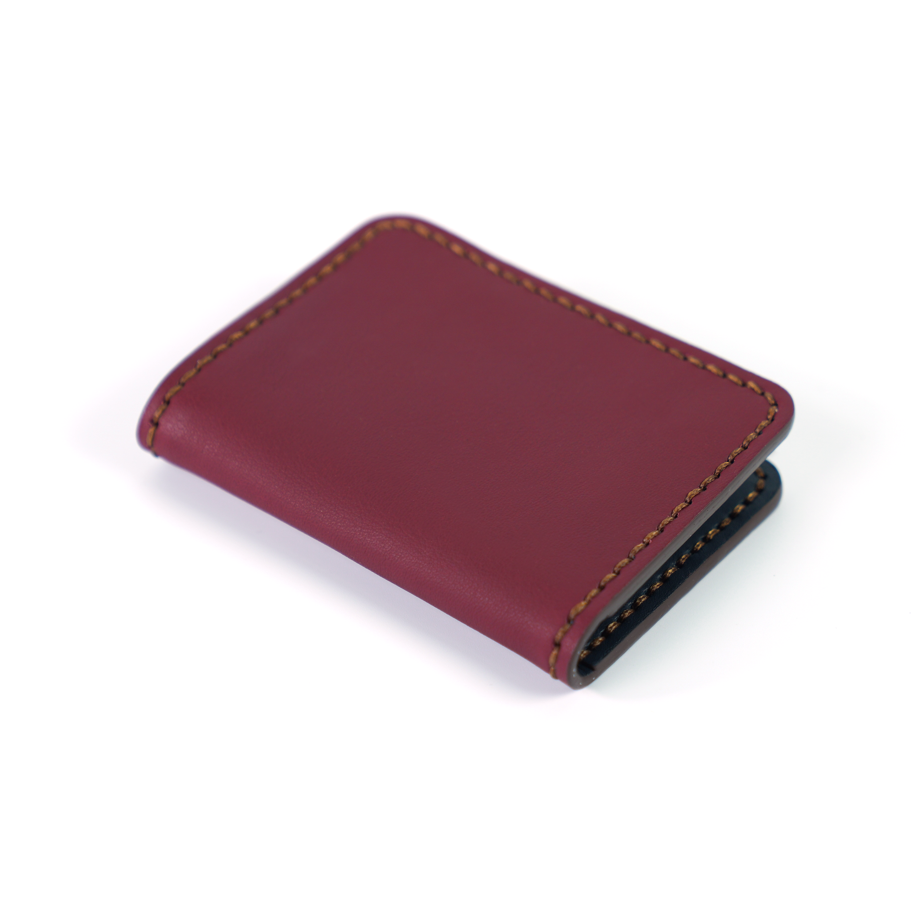Agnes Wallet - Burgundy & Navy