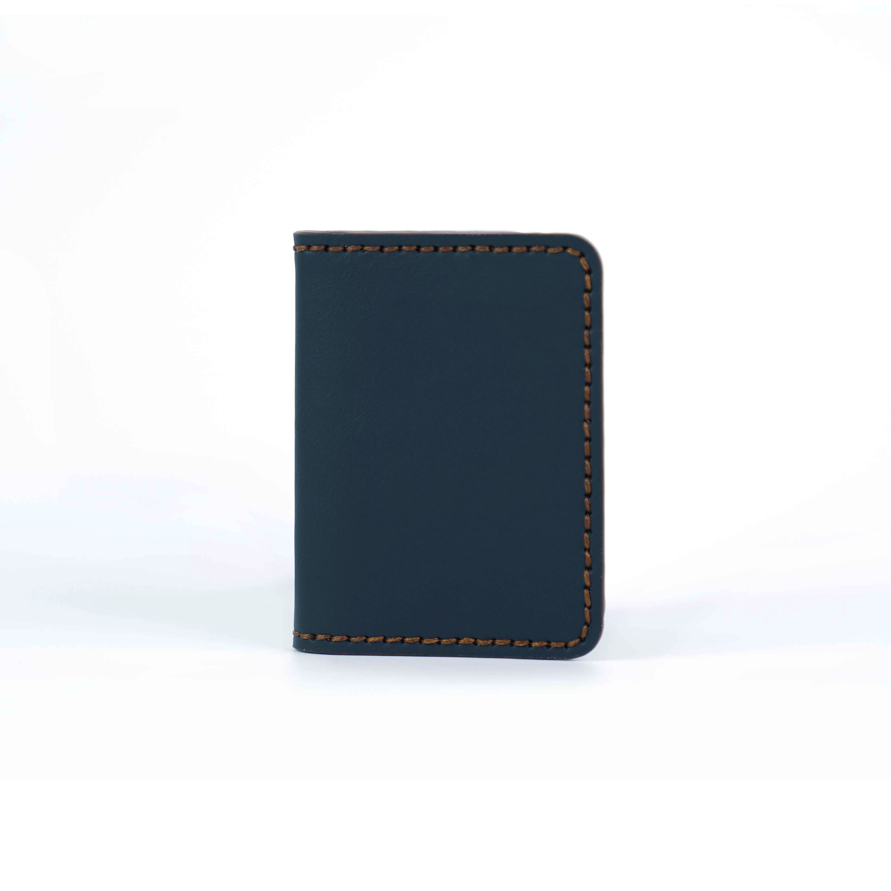 Agnes Wallet - Navy & Ginger
