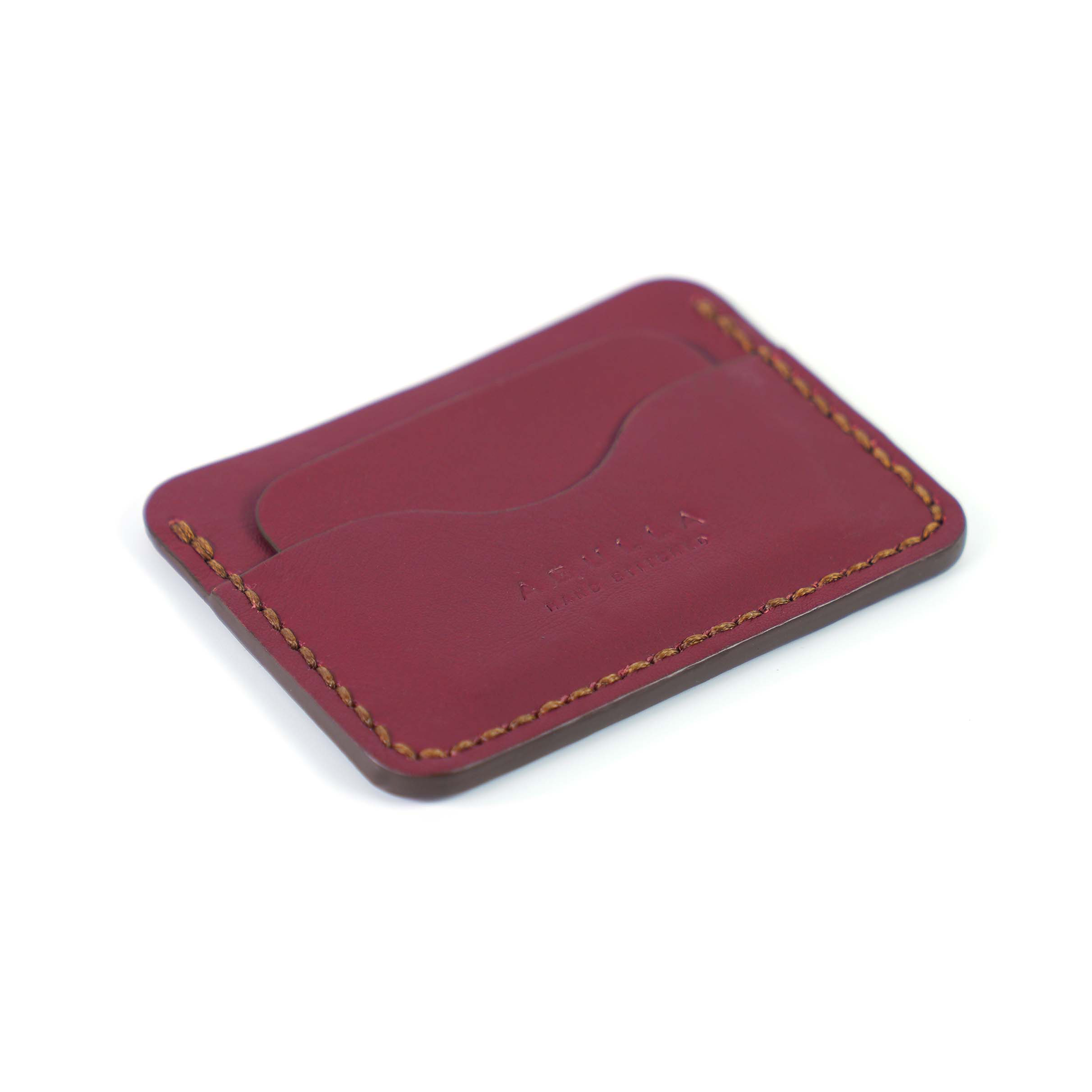 Alonso Cardholder - Burgundy