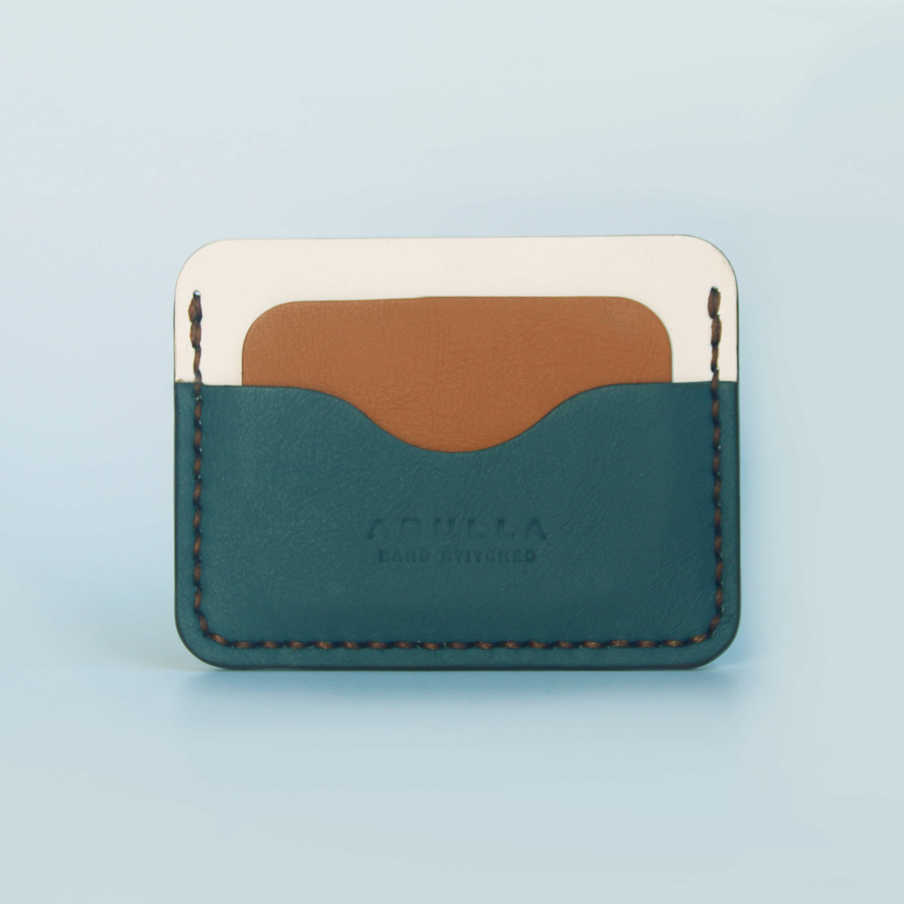 Alonso Cardholder - Off White & Ginger & Aloe