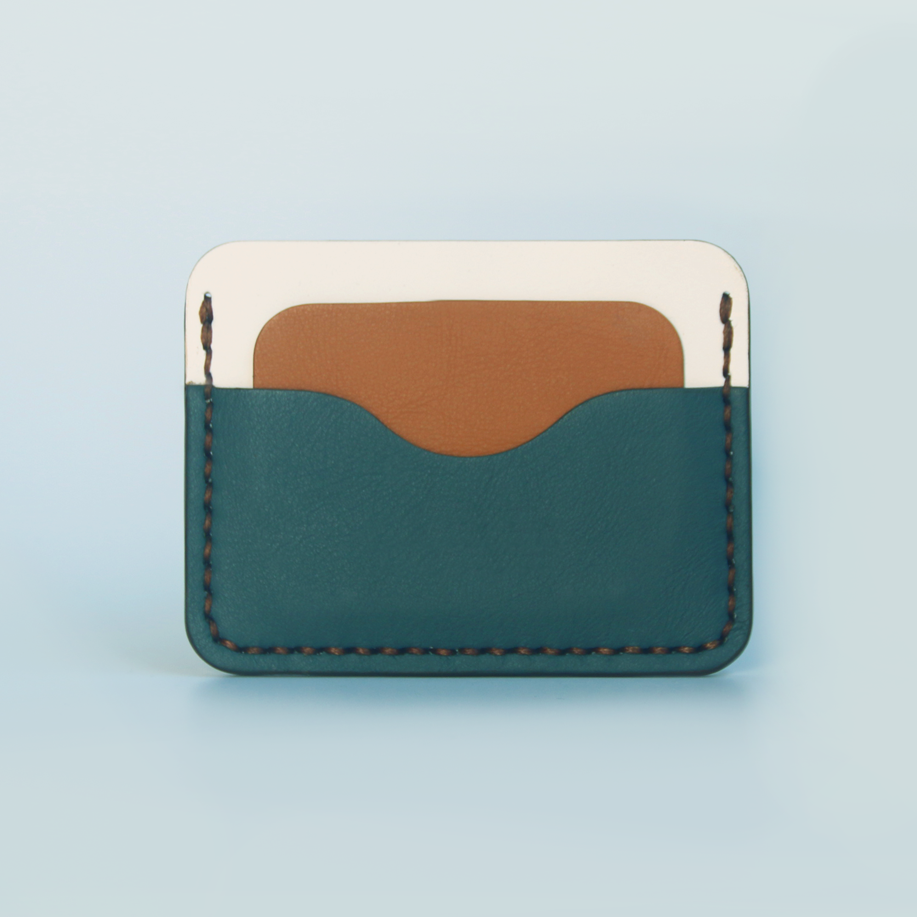 Alonso Cardholder - Off White & Ginger & Aloe