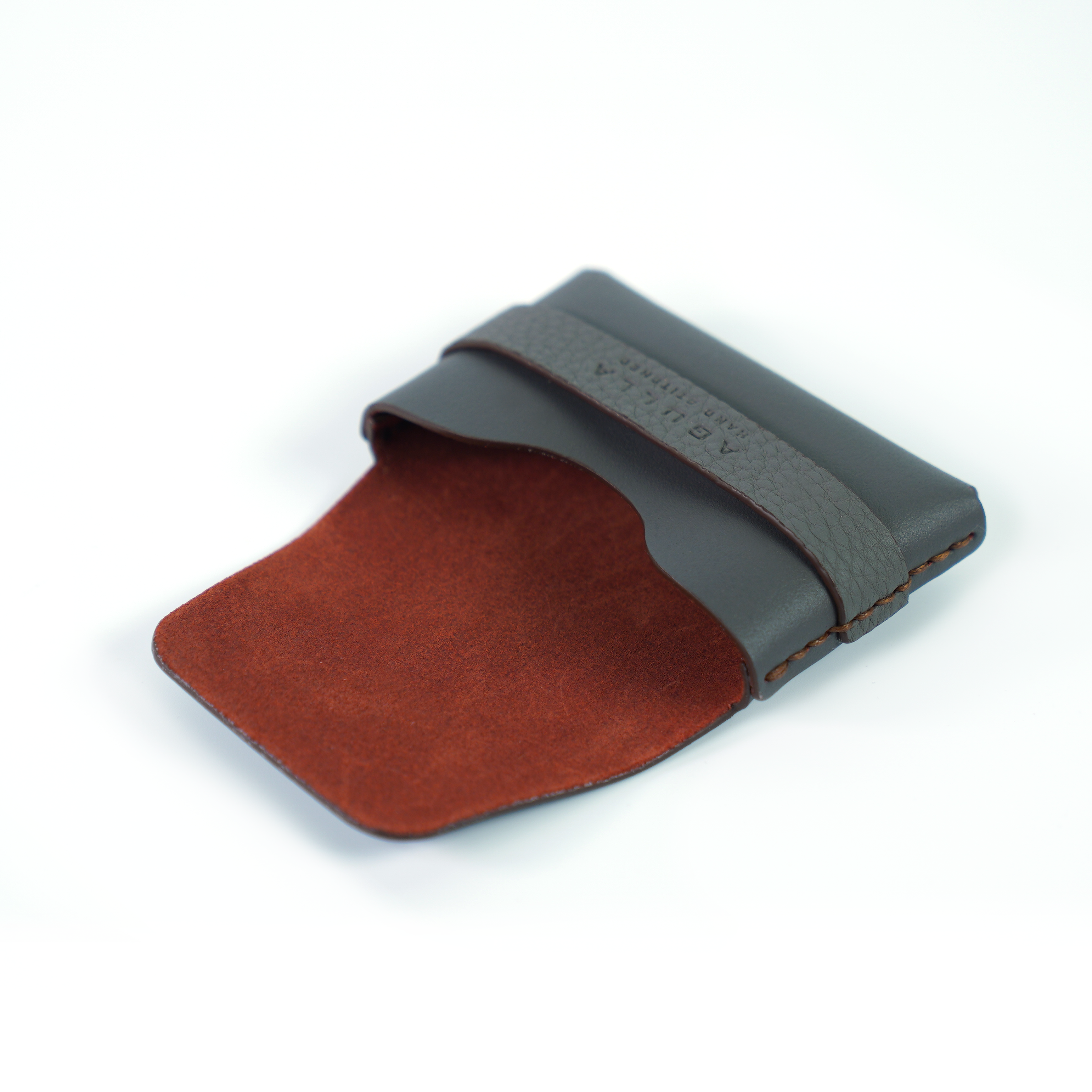 Usted Card Case - Rock & Togo Grey